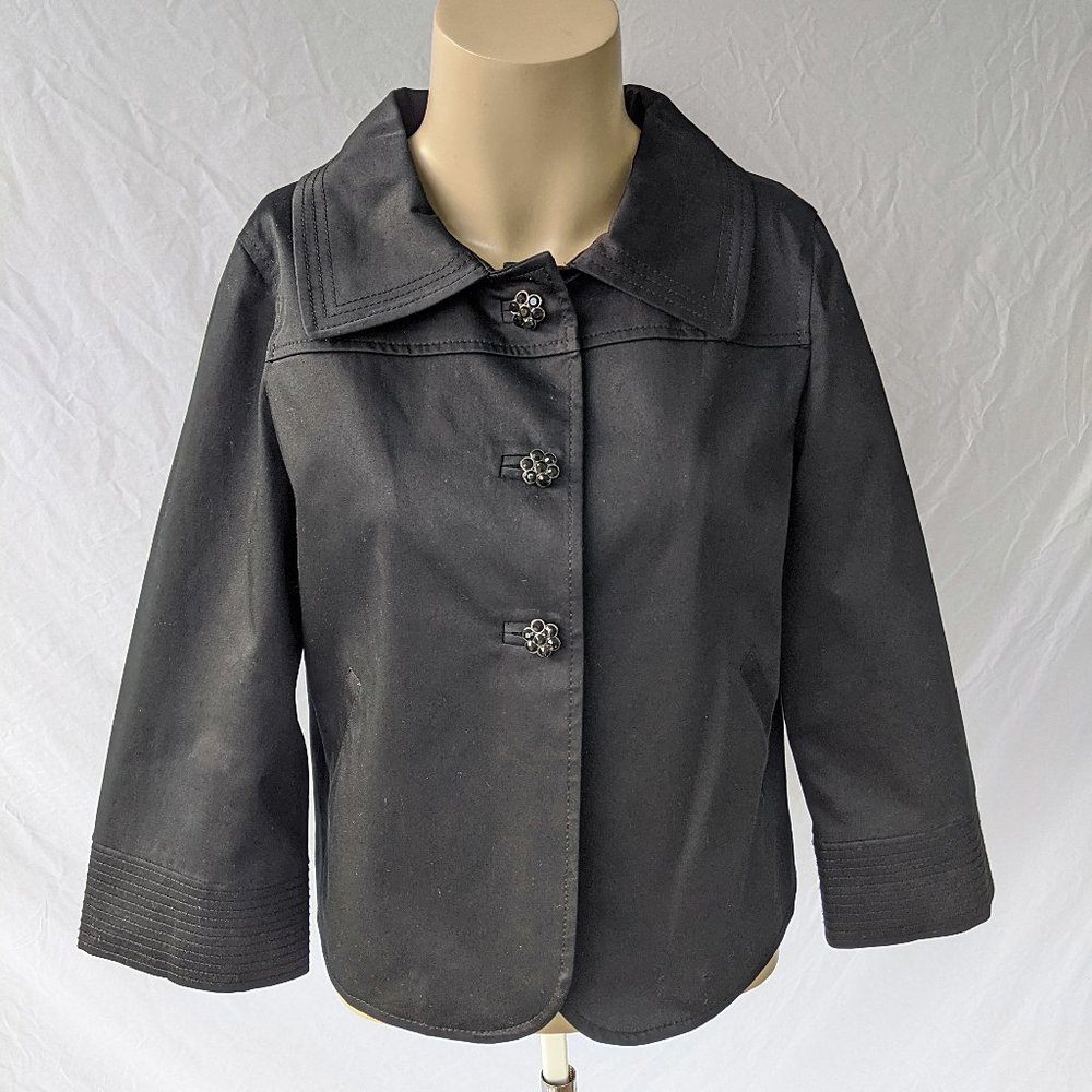 Sigrid Olsen 3/4 Sleeve Jacket